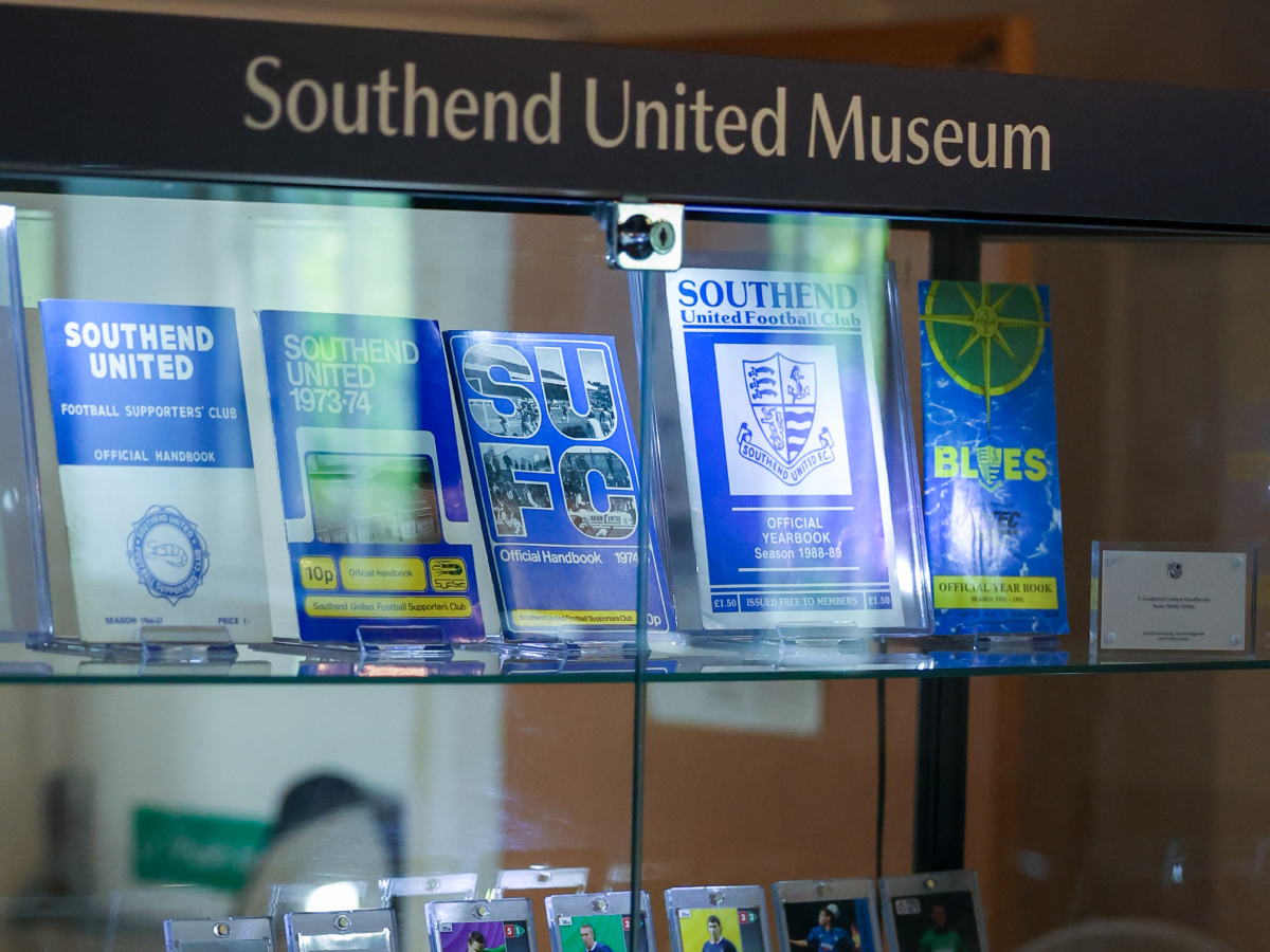 Southend United Museum — exhibition graphics